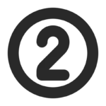 Number 2 circle svgrepo com converted from svg 150x150
